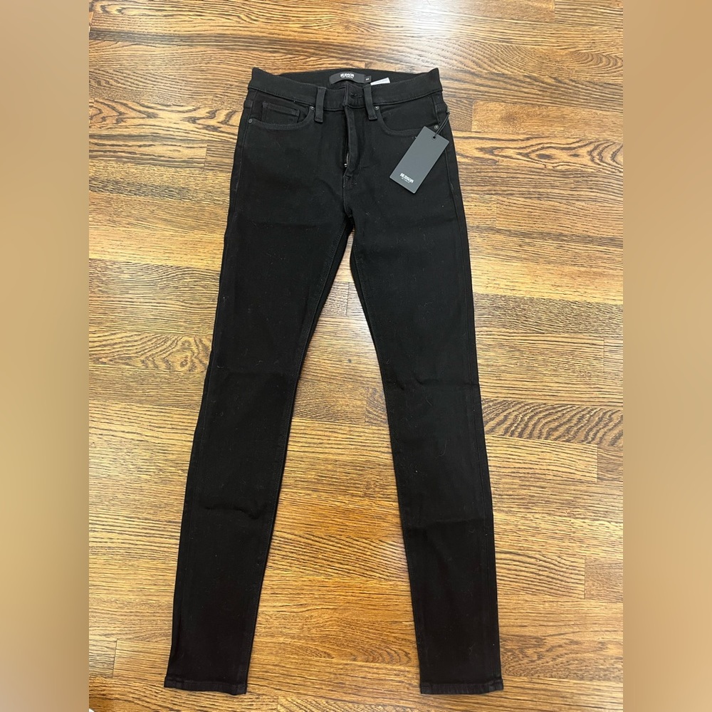 Hudson Barbara Black Skinny Jean